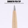 Business Singing Pen Wood Ballpoint Pen with Metal Pen Clip 0.7mm Medium Point For Men Women Office Writing Supplies