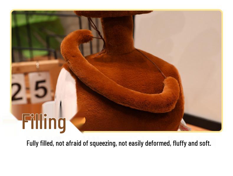 Brinquedo de Pelúcia de Instrumento Musical: Boneco Travesseiro de Zhongruan, Suona, Erhu, Guzheng, Piano Presente de Aniversário