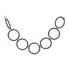 Adjustable Snake Toy Rings Reptiles Snake Climbing Rings Toy Hanging Swing For Reptiles Habitat Enrichment Climbing Play