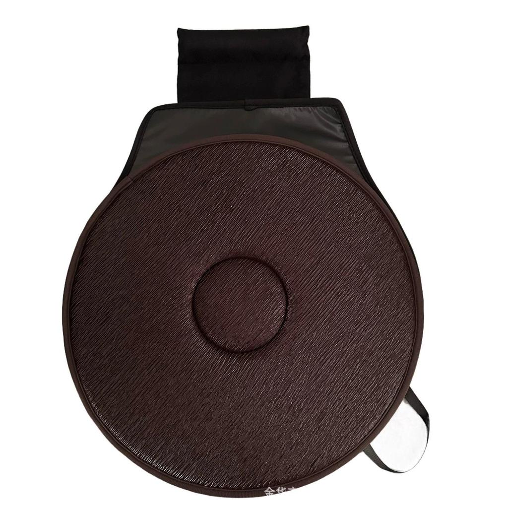 Rhombus Rotating Car Seat Cushion for Elderly and Pregnant Women - Universal Double Ring Design for All Seasons