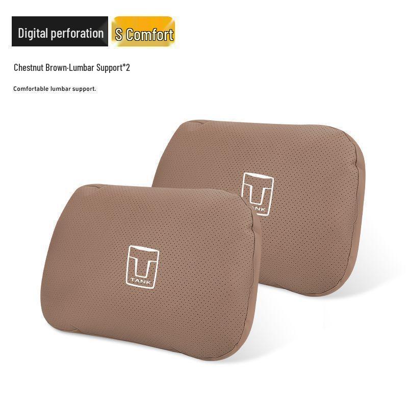 Tank Headrest Neck Support & All-Season Lumbar Pillow for Models 500/700/300/400