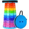 Upgraded Foldable Stool Thickened, Portable Collapsible Stool Retractable Stool for Fishing, Hiking Tours, BBQ, Parties, Outdoor