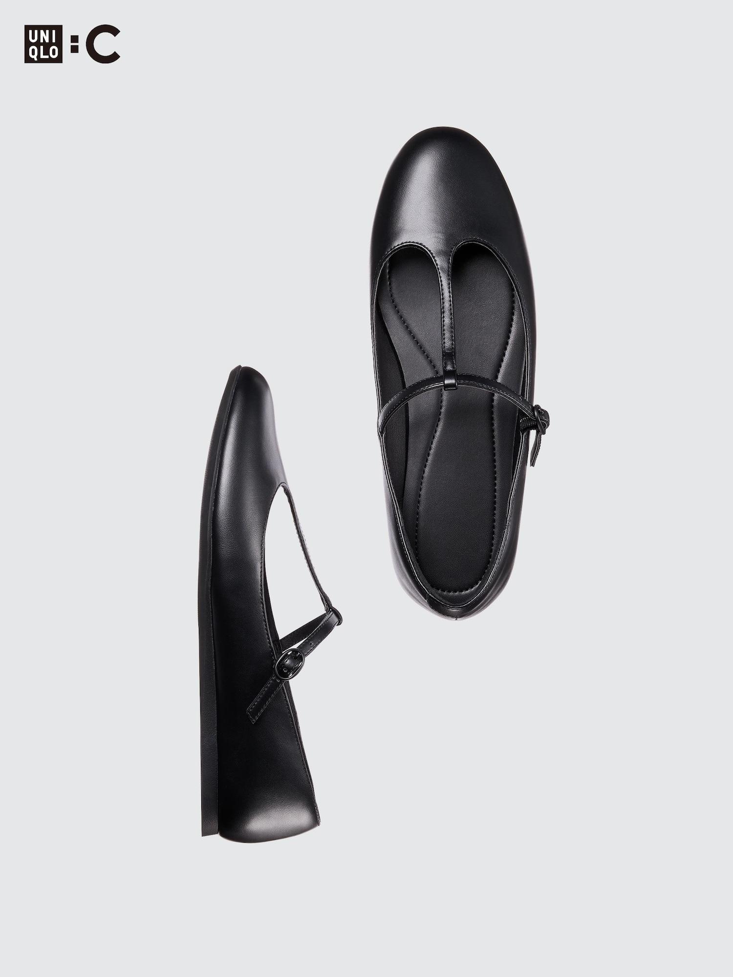 

Uniqlo Туфли-балетки с Т-образным ремешком 09 BLACK/WOMEN 24.5