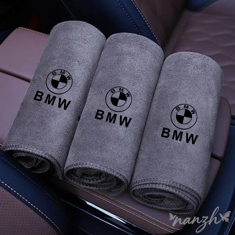 For BMW X1 X3 X4 X5 F15 X6 F16 G30 7 Series G11 F48 F39 520 525 118i Cleaning Drying Cloth Car Wash Microfiber Towel Keychain