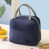 Insulated Twill Lunch Bag - Thickened, Handheld Bento Bag with Ice Pack