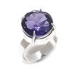 Amethyst Gemstone 925 Sterling Silver Jewelry Ring Size 7.5
