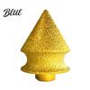 Hole Opener Drill Bit Diamond Chamfering for Grinder 4-in-1 Saw Beveling Grinding Head Ceramic Tile Chamfering/Hole Enlarging/Polishing/Arc