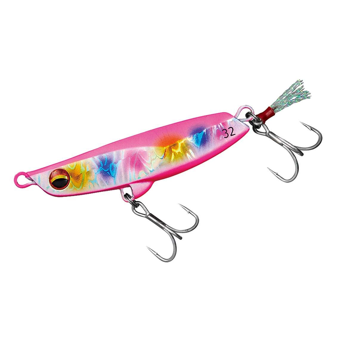 

DAIWA Metal Jig Flat Junkie Hira Metal Z 32g Flounder Pink Marble Lure