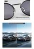 Retro Men Punk Style Sunglasses Colorful Round Metal Frame Women Fashion Sunglasses Uv400