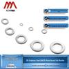 Ao Zhan Stainless Steel Flat Washer, DIN125 Spacer, M3-M10