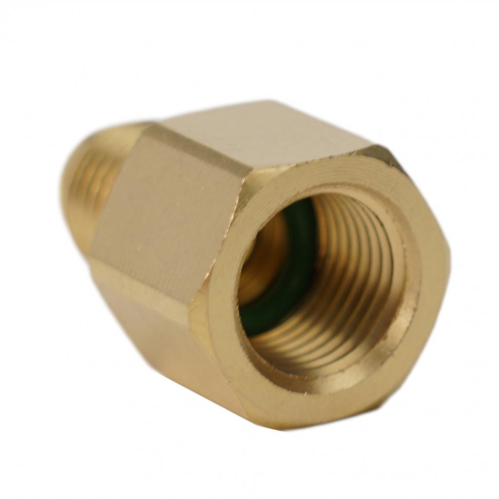 R410a Adapter R410A Adapter 1/4 SAE To 5/16 SAE Adapter Adaptor New