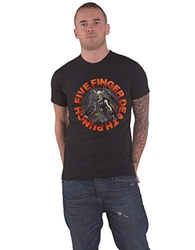 Five Finger Death Punch Unisexs Seal Of Ameth Tshirt Black Xlarge S