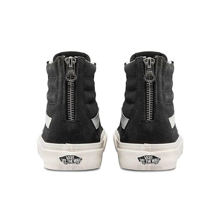 Vans Blends X  SK8 Zip LX Zipper High-Top Skate Shoes Unisex Skate Shoes Black White VN0A5KRCA5R
