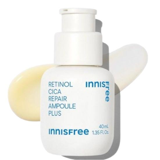 Innisfree Retinol Cica Scar Ampoule Plus 40ml – Soothing Repair & Anti‑Aging Serum