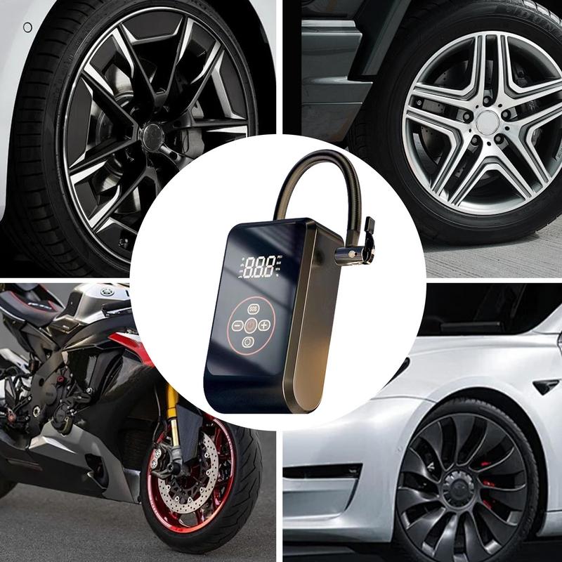 

Tire Pump For Car Wired Vehicle Wheel Inflator High Powerful Fast Inflation Auto Shut-off Tire Pumps For Car Bike Motorcycle United States