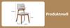 Set of 2 Dining Chairs with Butterfly Backrest, Modern Wood Chairs with Padded Seat, Design Kitchen Chairs for Dining Room Living Room, Without Table