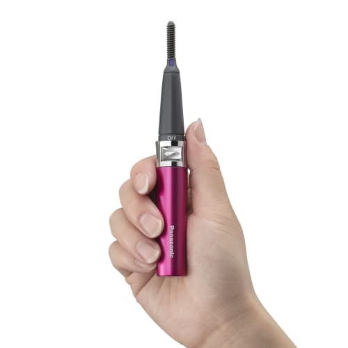 Panasonic Hot Bular Eyelash Curl with 360 Degree Rotating Comb Vivid Pink EH-SE60-VP