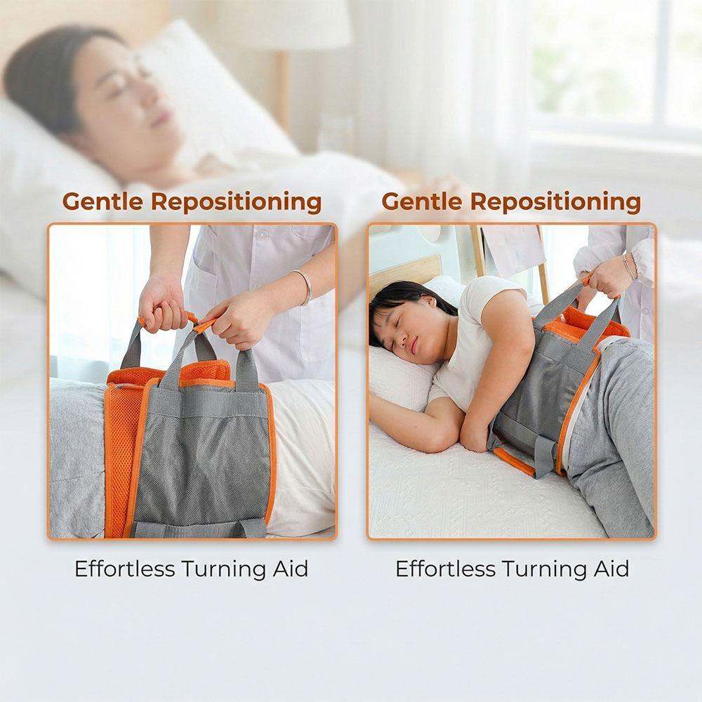 Sliding Design Assisted Bedding Breathable Mesh Nursing Aid Belt Elderly Care