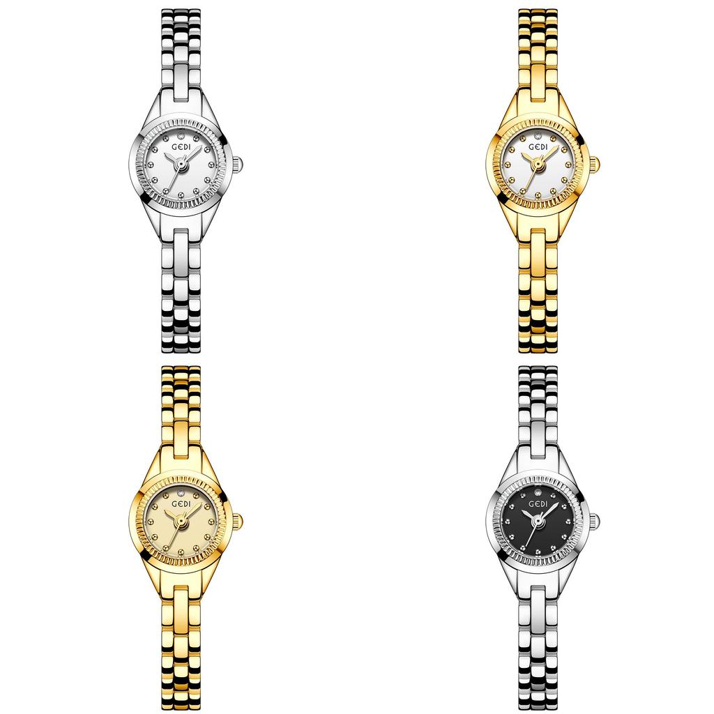 Womens Minimalist Quartz Watch With Stainless Steel Band And Elegant Look For Casual Daily Wear