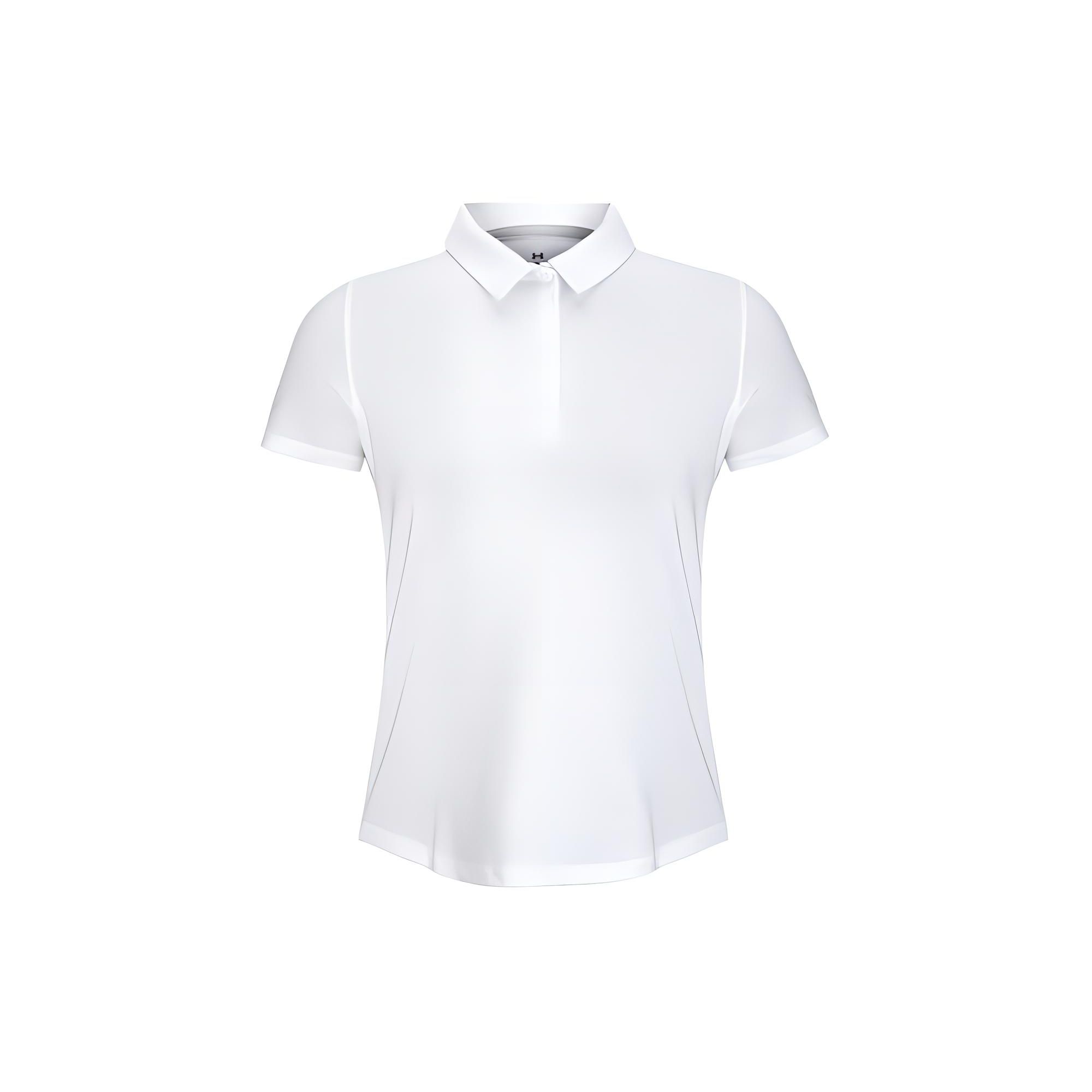 

Under Armour Однотонная повседневная рубашка-поло Slim Fit для женщин, топы, белый цвет 1383612-100 L