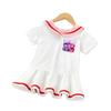 Kpop Monster Hunter Witch Academy Style Long Sleeve Pleated Dress for Children
