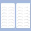 Semi-Permanent Wild Line Eyebrow Tattoo Practice Skin Beginner Embroidery Silicone Simulated Eye Brow Training Skin Tattoo Tools