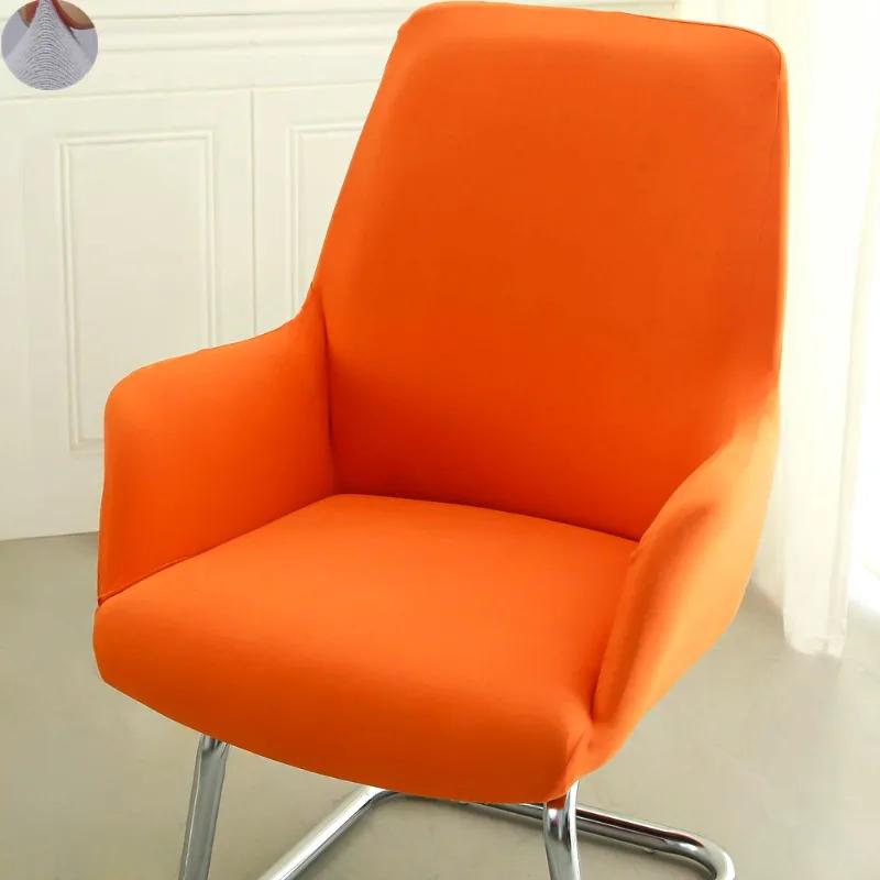

Защита для кресла Серая Черная Высокое Качество Housse Chaise Включая Подлокотник Эластичная Основа Чехлы для Стульев Увеличенные Чехлы для Офисного Кресла