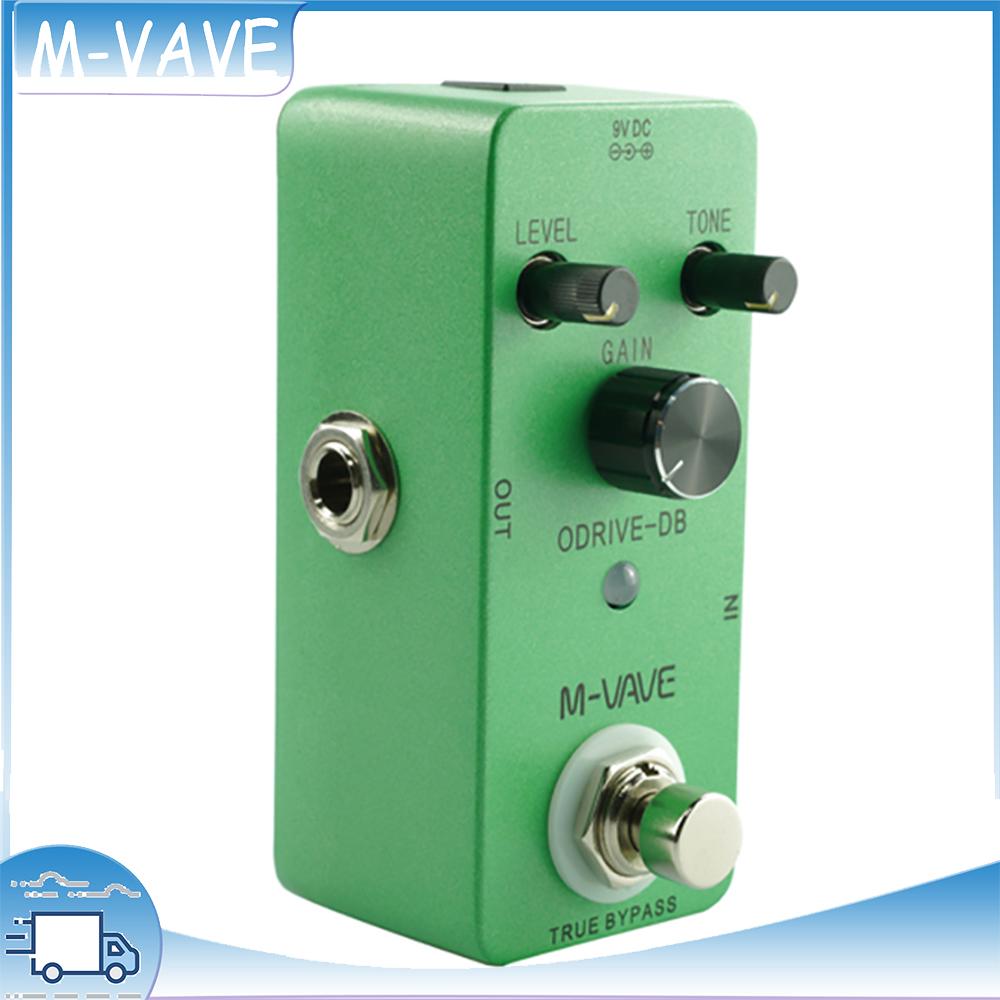 M-VAVE ODRIVE-DB Guitar Effect Pedal Analog Overdrive Guitar Pedal Overdrive Guitar Effect Pedal Processors True Bypass
