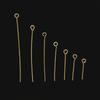 Eye Pins Findings Rose Gold 16/20/24/30/38/45/55MM ,Jewelry Making