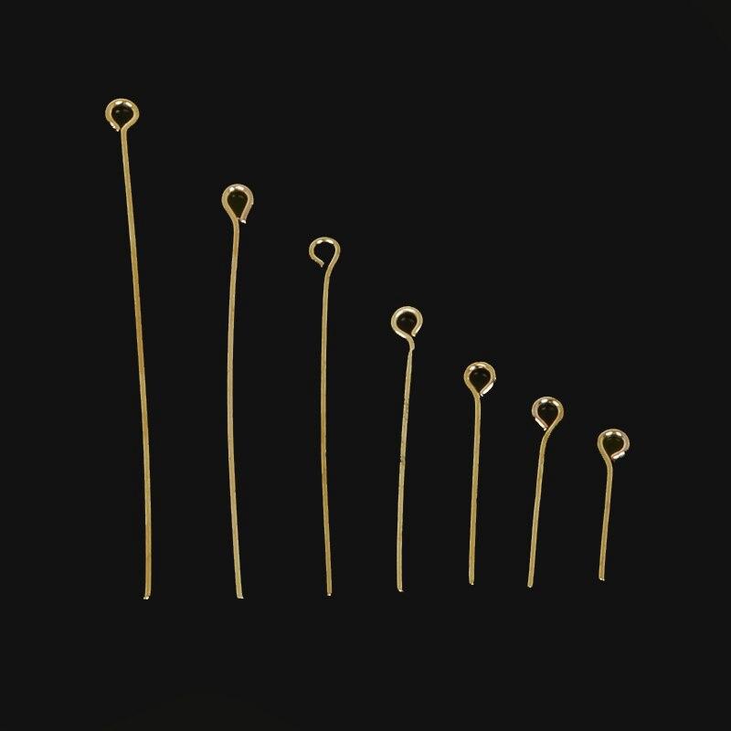 Eye Pins Findings Rose Gold 16/20/24/30/38/45/55MM ,Jewelry Making