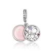S925 Silber DIY Herzperlen Schmuckherstellung Set Bastelzubehör Charms Armband Halskette Zubehör