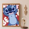 Diamond Painting Kit Unframed Adorable Stitch Classic Style Home Decor Craft, Perfect Gift Idea