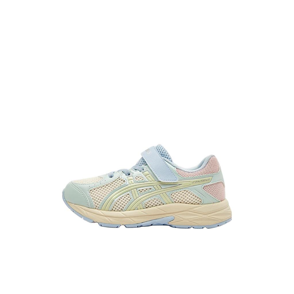 Asics Running Kids Contana Comfortable Versatile Shock Absorbing Durable Low Top Running Shoes Kids sneaker Beige 1014A377-103