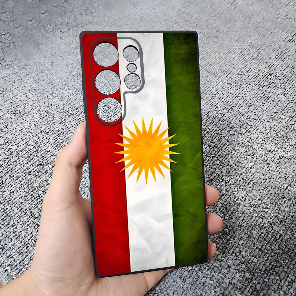 Kurdistan Flag Cool Phone Case For Samsung S26 S25 Plus S20 S20 Plus S22 Ultra S23 FE S21 Plus S21 Ultra Soft Cover