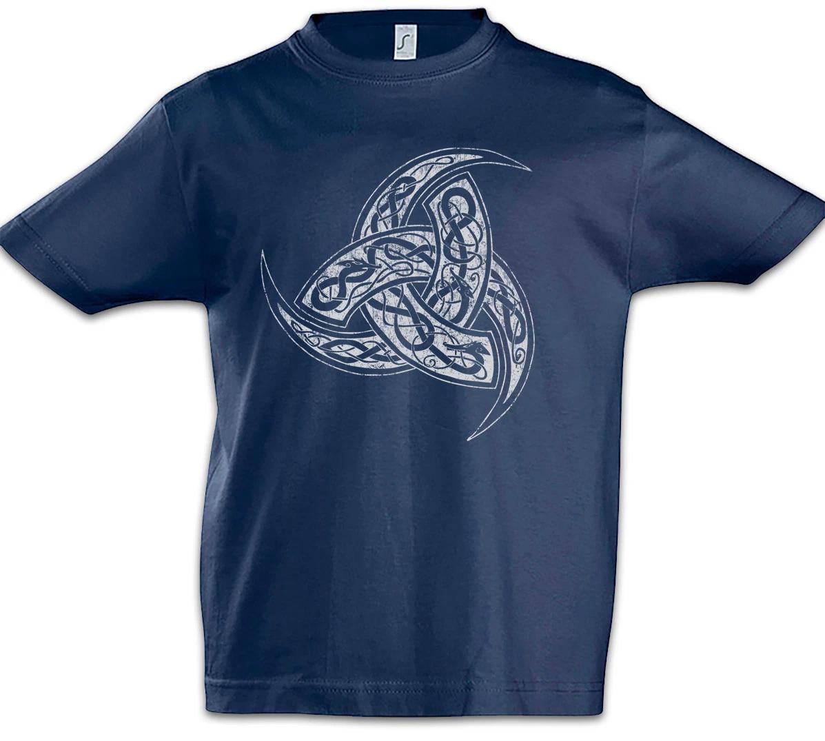 Odhins Horns Ornaments Boys kids boys T-Shirt Valhalla Thor Odin Viking Vikings Valhall 140