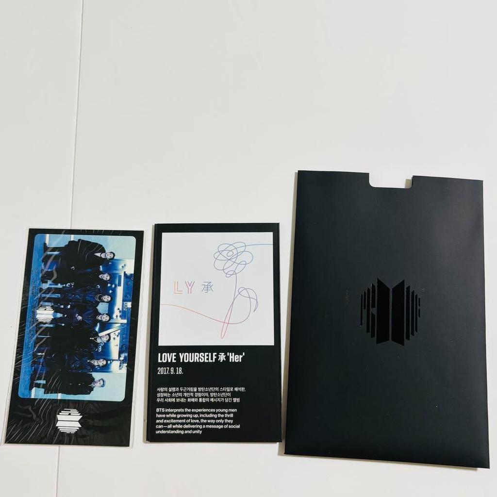 [USED] BTS PROOF Album (with trading card postcard sticker)