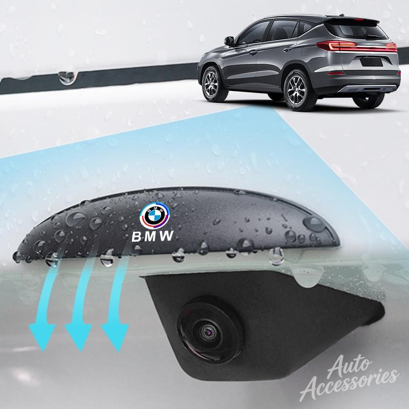 Car Rear View Mirror Camera Reversing Rainproof Cover Auto Emblem Accessories For BMW 50th Anniversary 3 5 7 Series E83 F16 E70 ydbn48