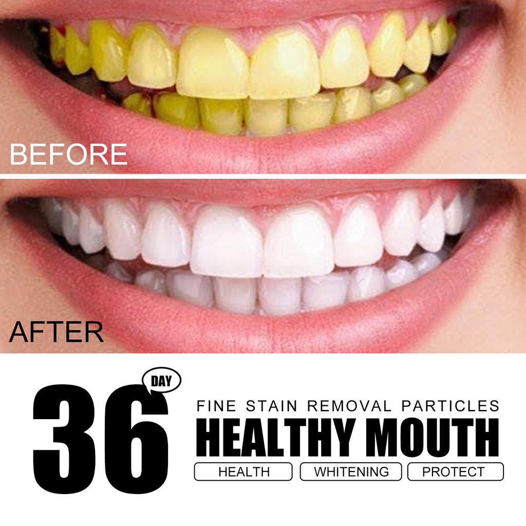 Charcoal Whitening Teeth Powder Cleaning Dental Calculus Stains Improve Tooth Yellow Remove Bad Breath Bright White Toothpaste