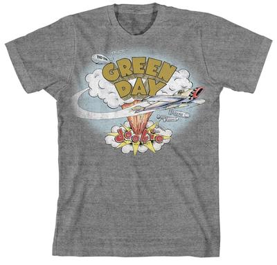T-shirt Grigia Green Day 'Dookie' - NUOVA UFFICIALE