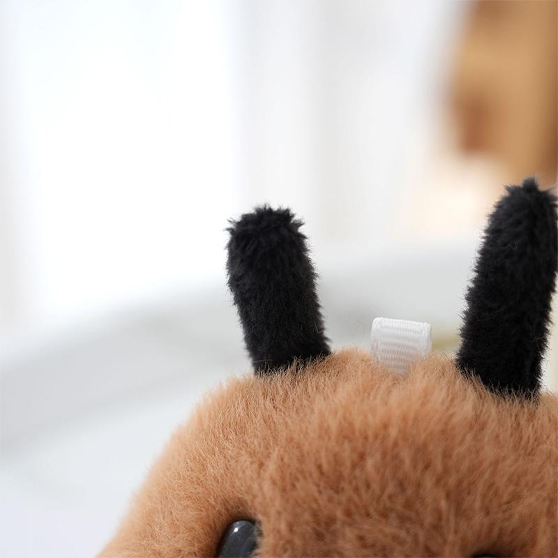 Funny Cockroach Stuffed Plush Toy Soft Fluffy Creative Doll for Children Party Gifts Backpack Keychain Decor