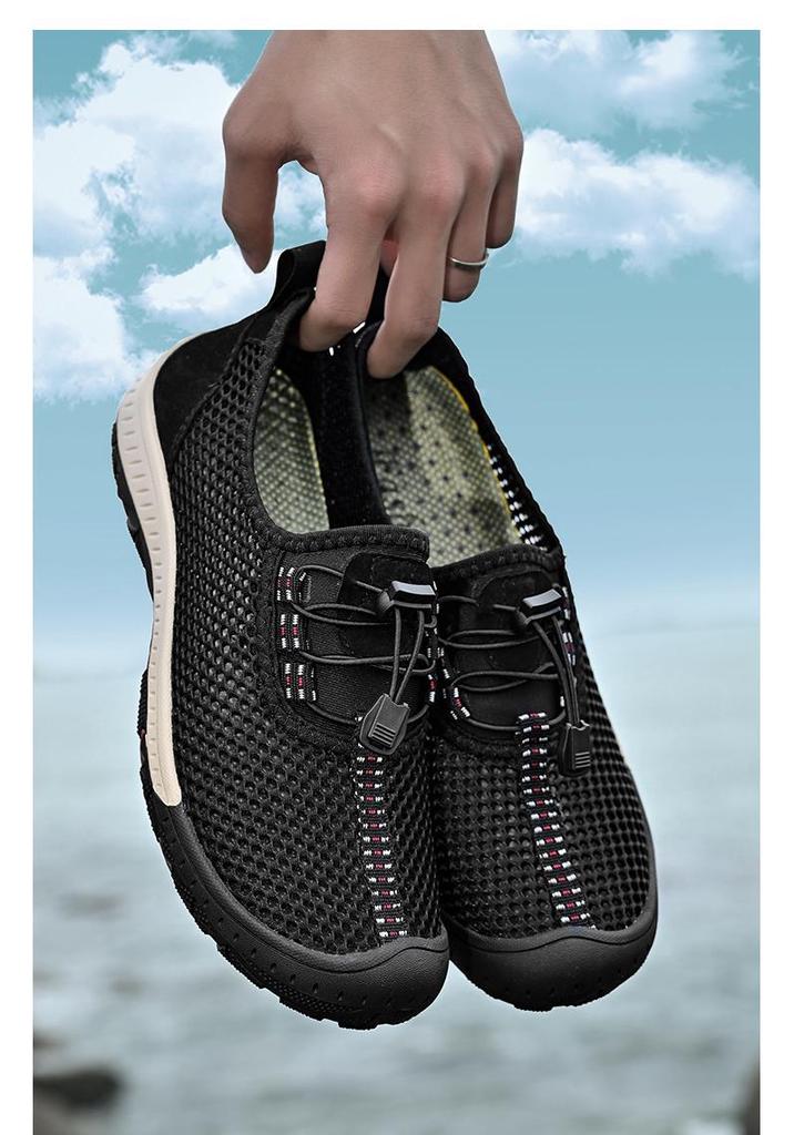 Große Atmungsaktive Mesh-Wanderschuhe für Herren - Sommer Outdoor Lässiger Stil 4748