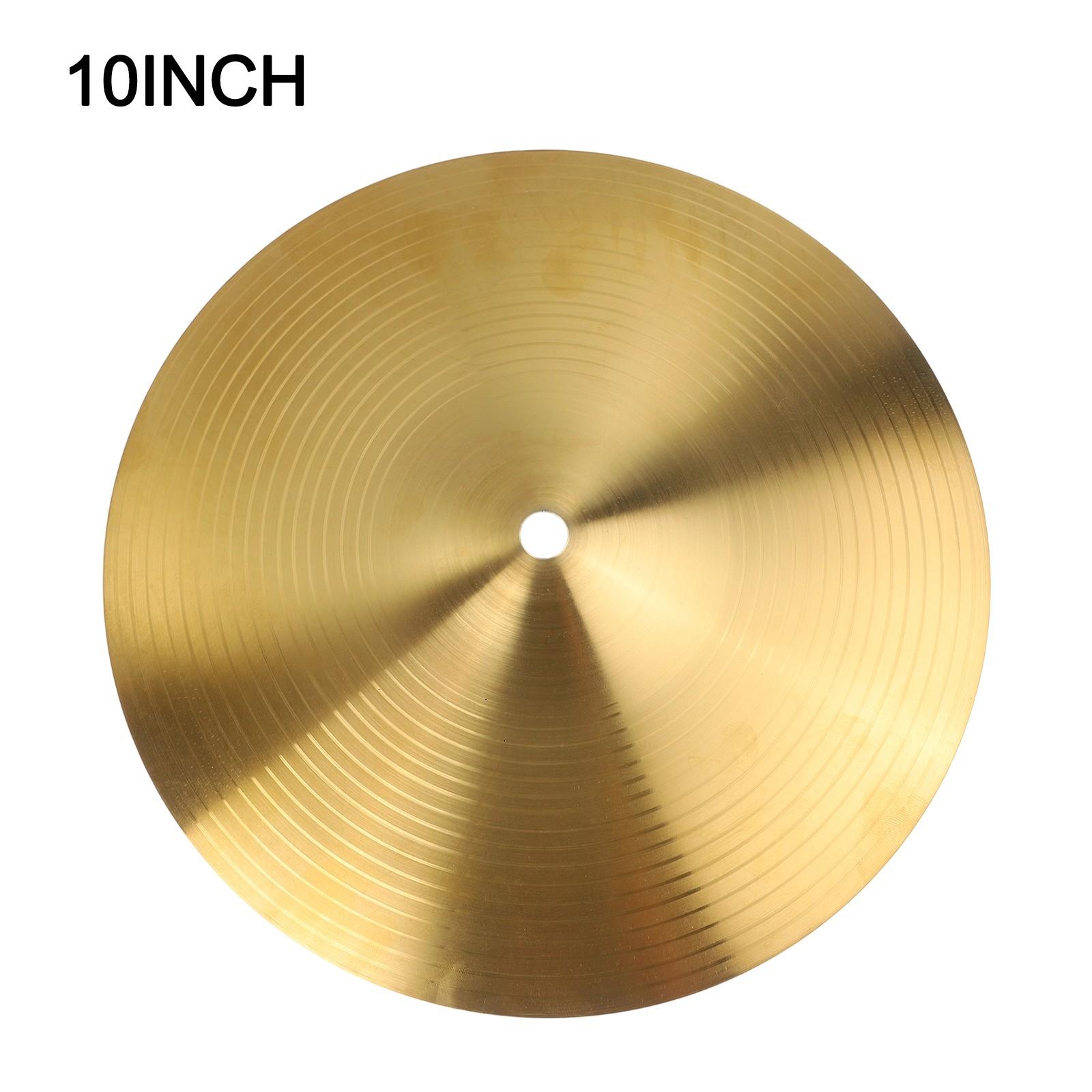 

Drum Brass Cymbal Drum Cymbal Clear Tones Loud Tones 10INCH