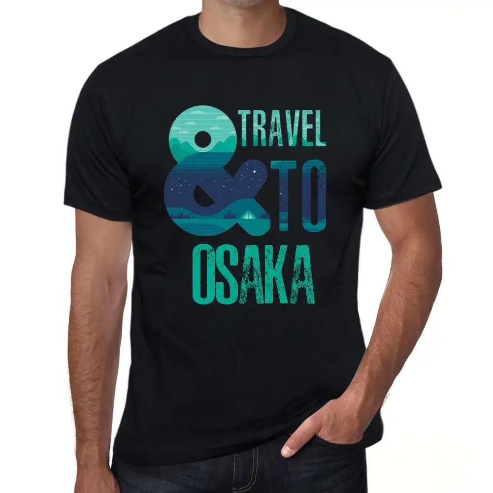 ULTRABASIC Men T-shirt and Travel to Osaka And Travel To Osaka T-shirt L