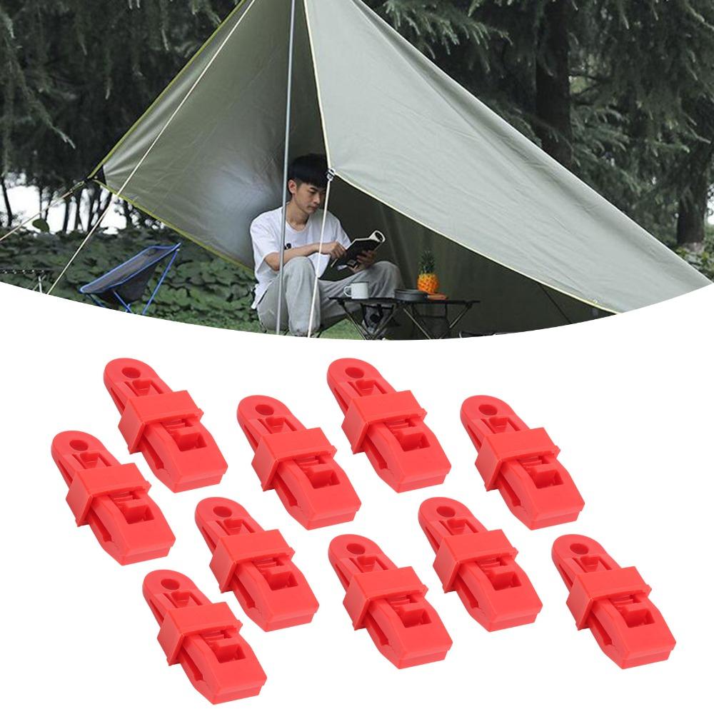 20 Pcs Windproof Awning Tarp Clamps Heavy Duty Tent Clamps Durable Tarp Clamps  Outdoor Camping