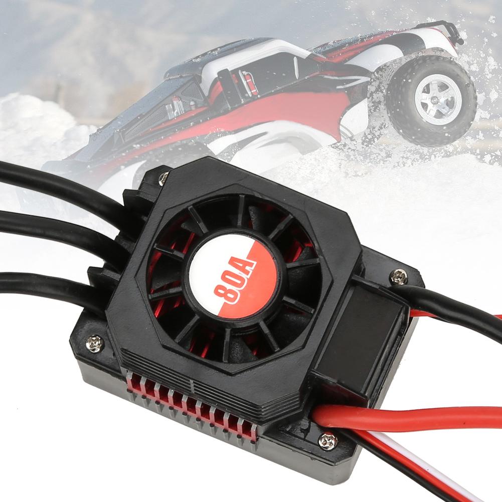 SURPASS 80A Waterproof Dust Proof Electric Speed Controller ESC RC Accessory