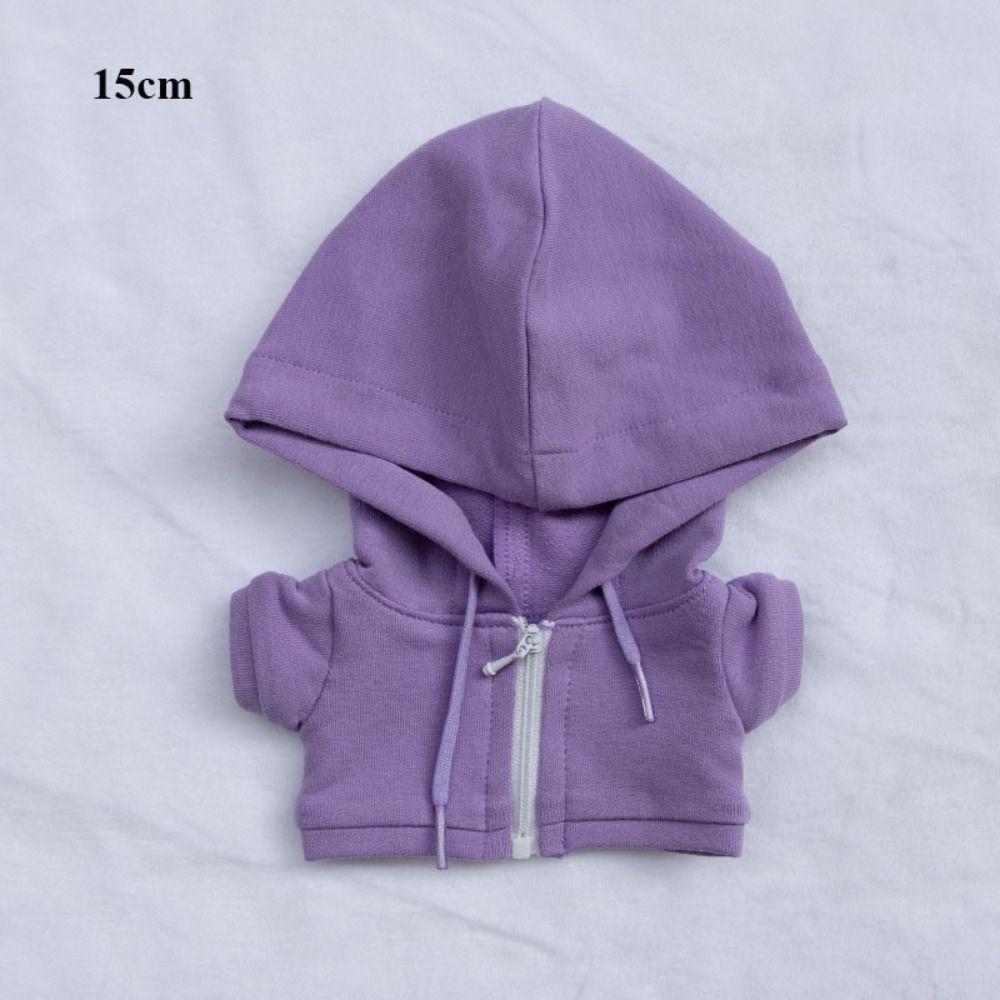 Kids Toys Sweatshirt Outfits Cute Fashion Clothes Handmade Hoodies  for 10/15cm Cotton Dolls