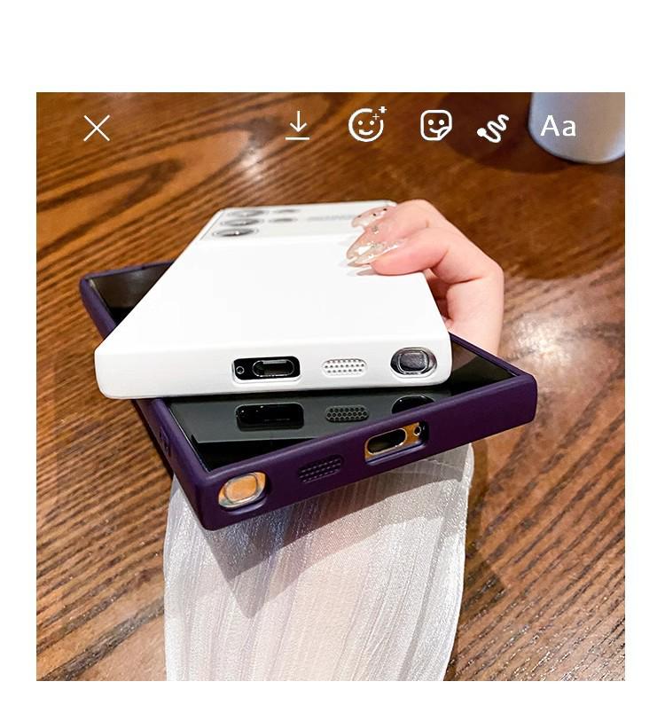 Liquid Silicone Case & Full Lens Film for Samsung S22/S23/S24 Ultra - Anti-Fall