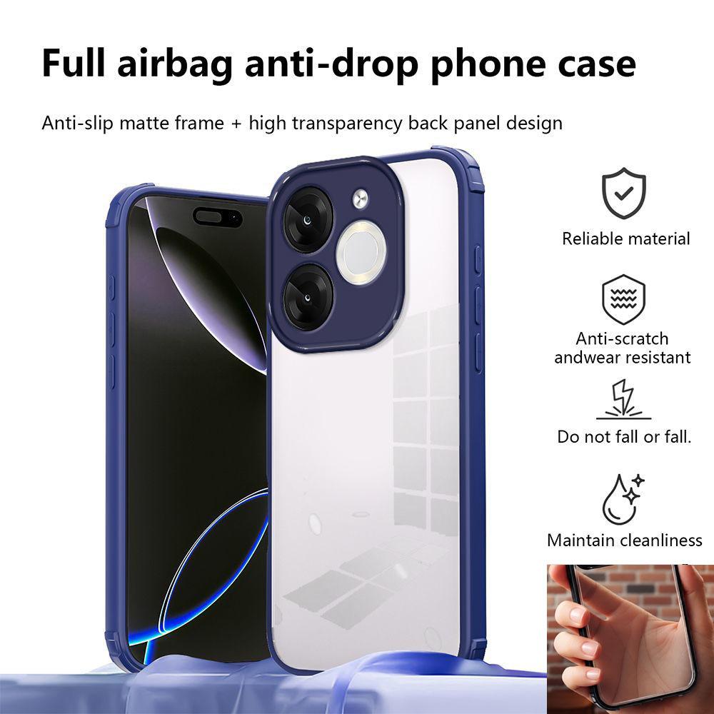 

For Tecno Spark Go 2026 Case Tecno Spark 20 Spark 20C Phone Case Tecno Pop 8 Cover Anti-drop protection Hard acrylic back cover Tecno Spark Go 2024