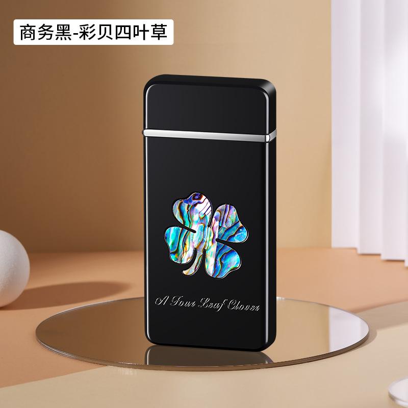 Windproof Red Flame Design Highly Creative Aesthetically Pleasing Lighter Sturdy Durable with High-quality Cigarette Accessories