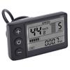 Electric Cycle S866 LCD Display Meter 24V 36V 48V Control Panel with Water Resistant Plug